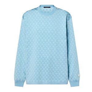 NWT! Louis Vuitton Monogram Jacquard Sweater
